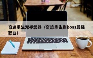 奇迹重生双手武器（奇迹重生刷boss最强职业）